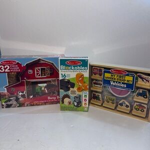 *New* Melissa & Doug Toddler Toy Bundle